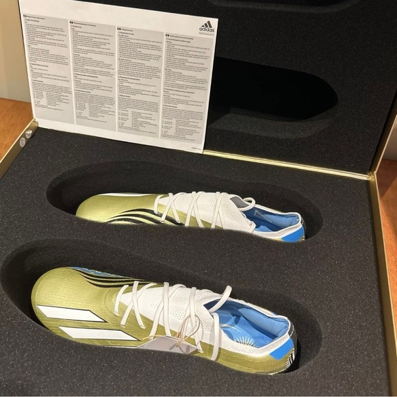 MESSI ADIDAS X SPEEDPORTAL LEYENDA.1 FG World Cup Cleats 2022 - Picture 5 of 9